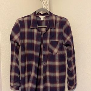 Garnet Hill flannel dress